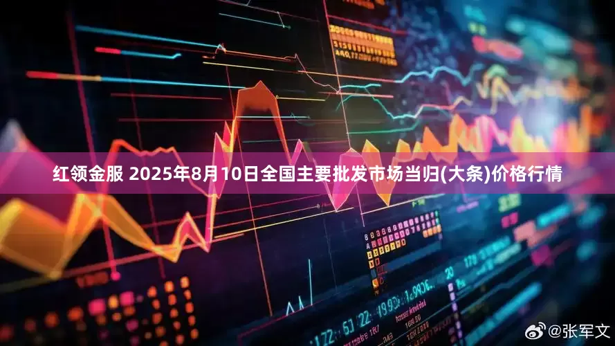 红领金服 2025年8月10日全国主要批发市场当归(大条)价格行情